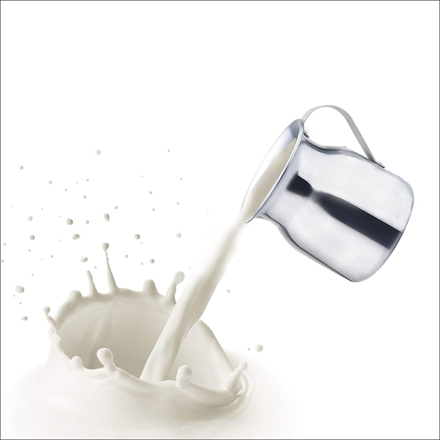 2 QT Aluminum Milk Pot, Hot Drink Pitcher