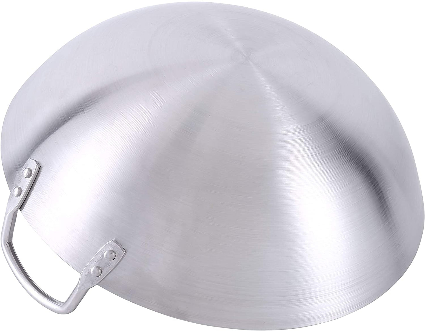 50cm Stainless Steel Double Short Handles Wok Pan