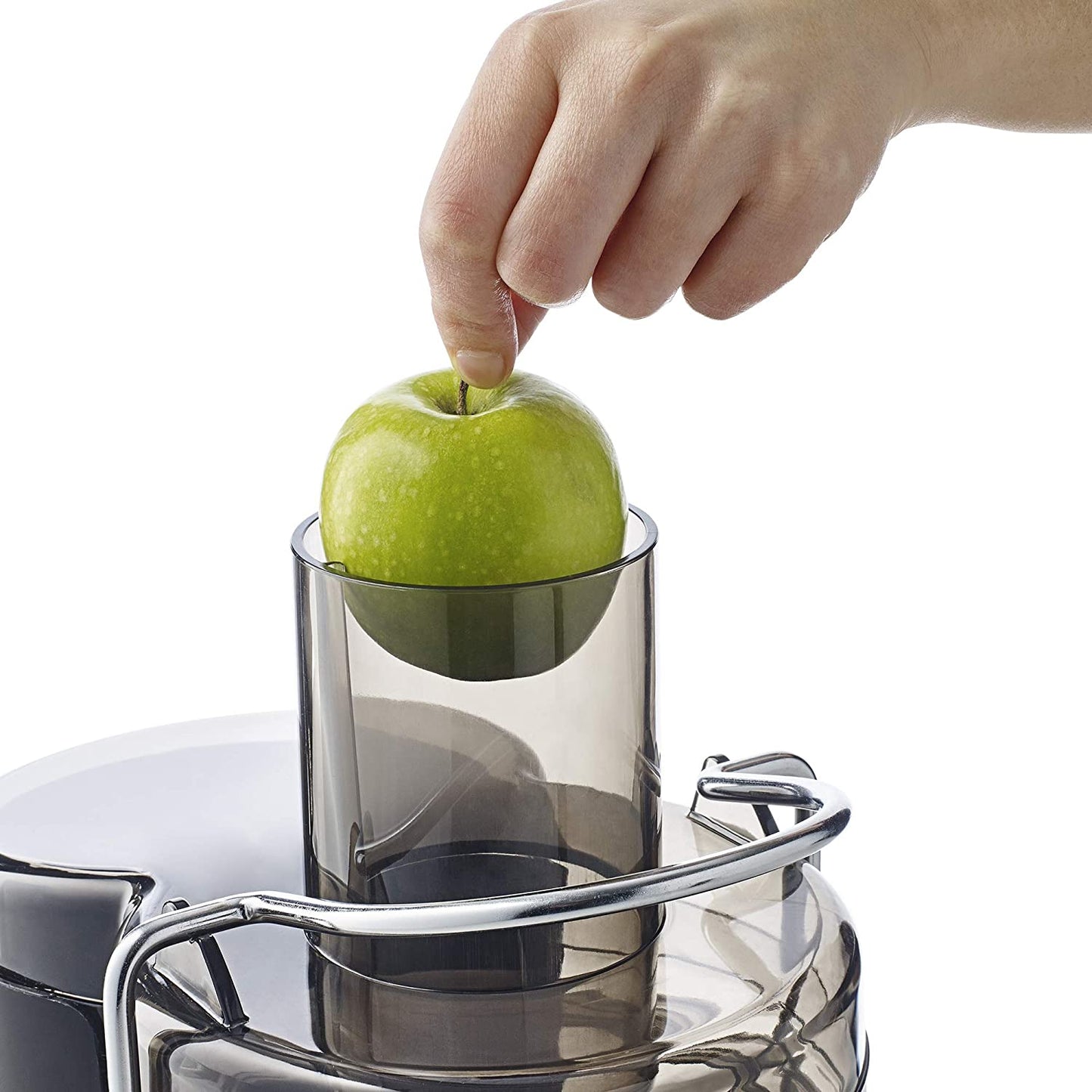 Omega High Juicer with Extra Large 3in Chute Extracts Juice