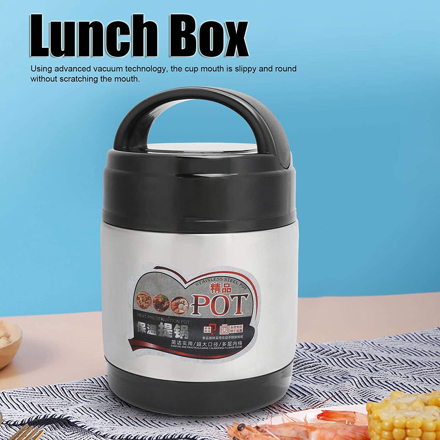 1.8L Insulated Lunch Box