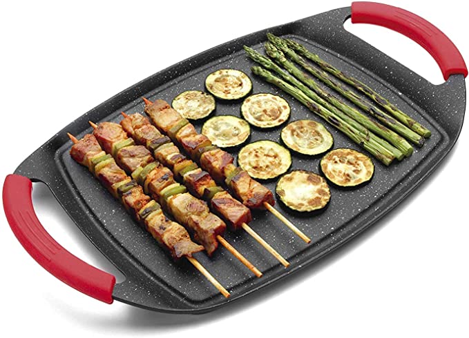47cm Non-Stick Griddle Cast Marble