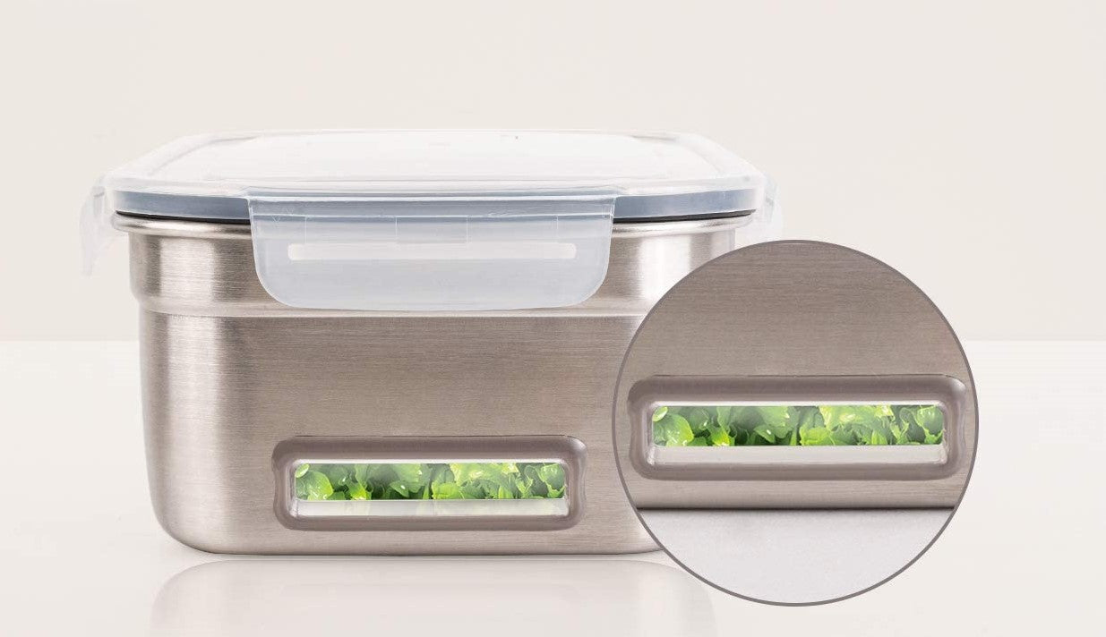 2.2L Fresh Produce Container With Flow-through Vent System