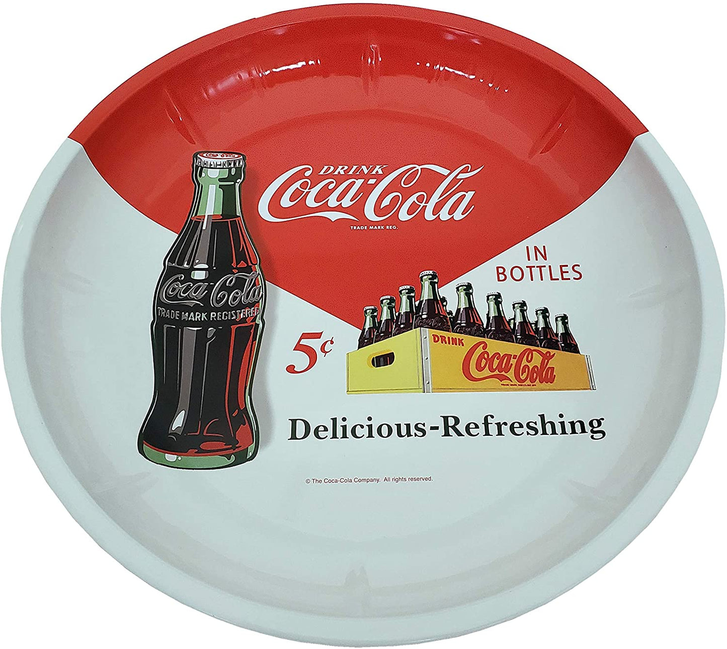 Coca Cola Round Plate