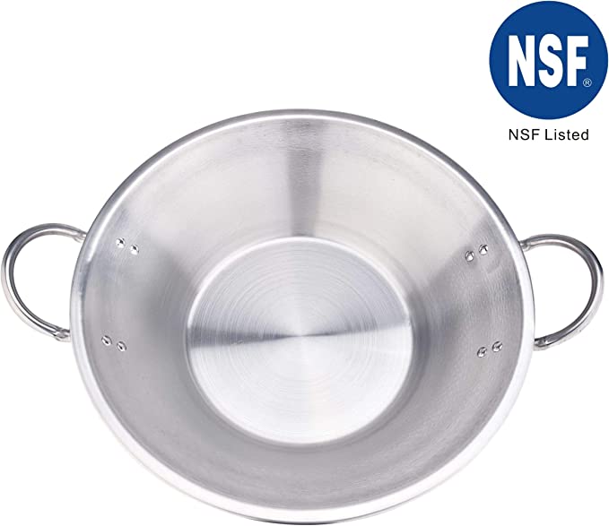 51cm Stainless Steel Cazo Comal