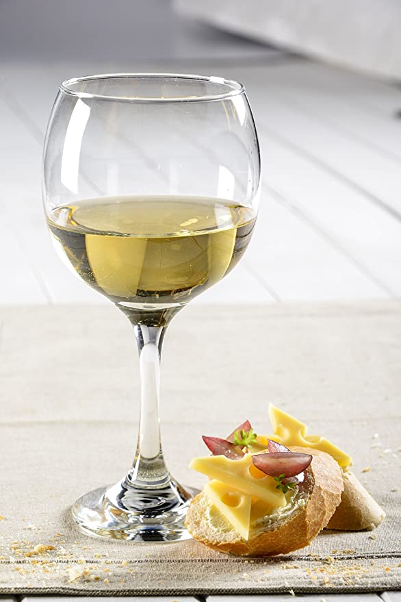 6 PC 21 Oz Cristar Premier Grand Wine Glasses