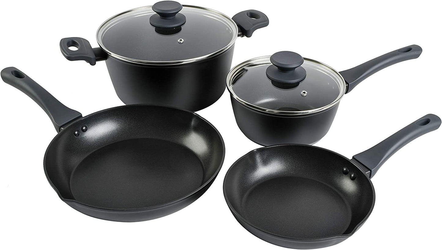 6 PC Nonstick Forged Aluminum Induction Pots & Pans