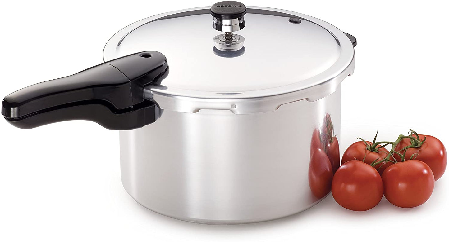 8 QT Aluminum Presto Pressure Cooker