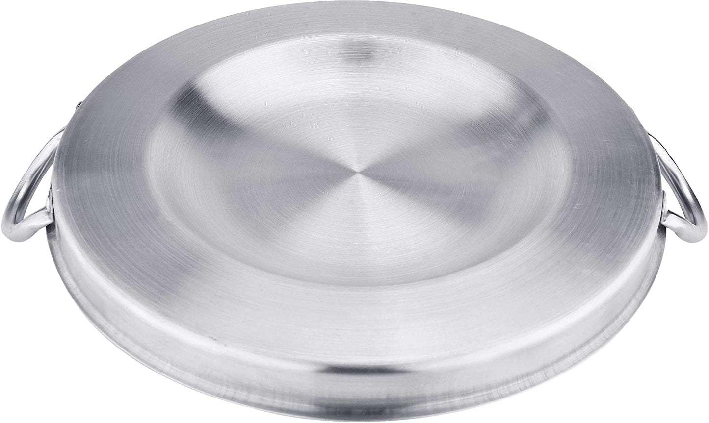 40cm Heavy Duty Stainless Steel Convex Comal