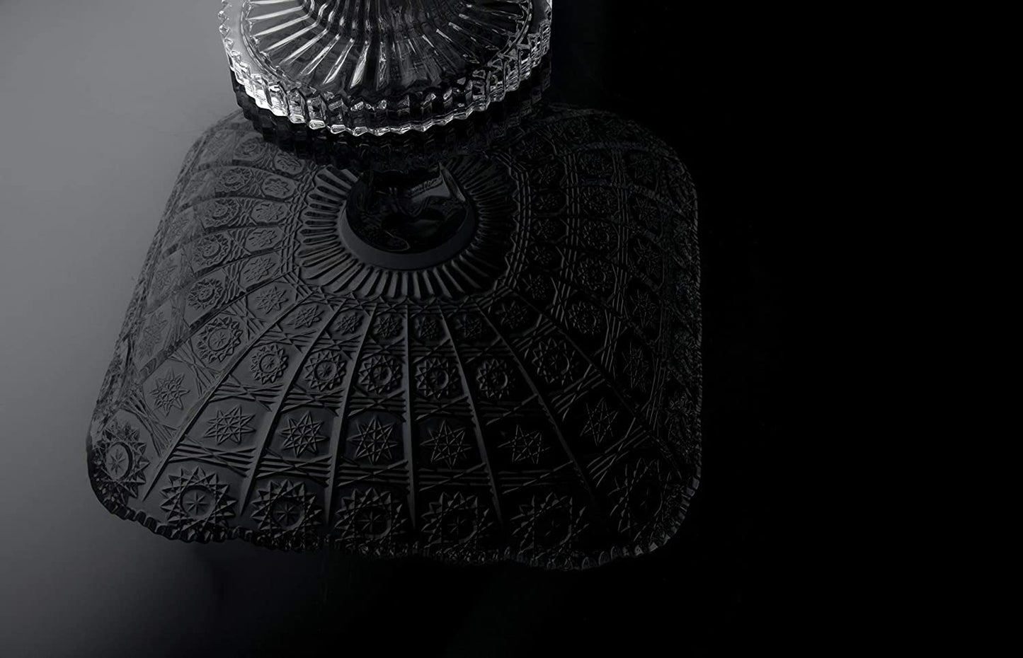 Elegant Square Glass Fruit Bowl