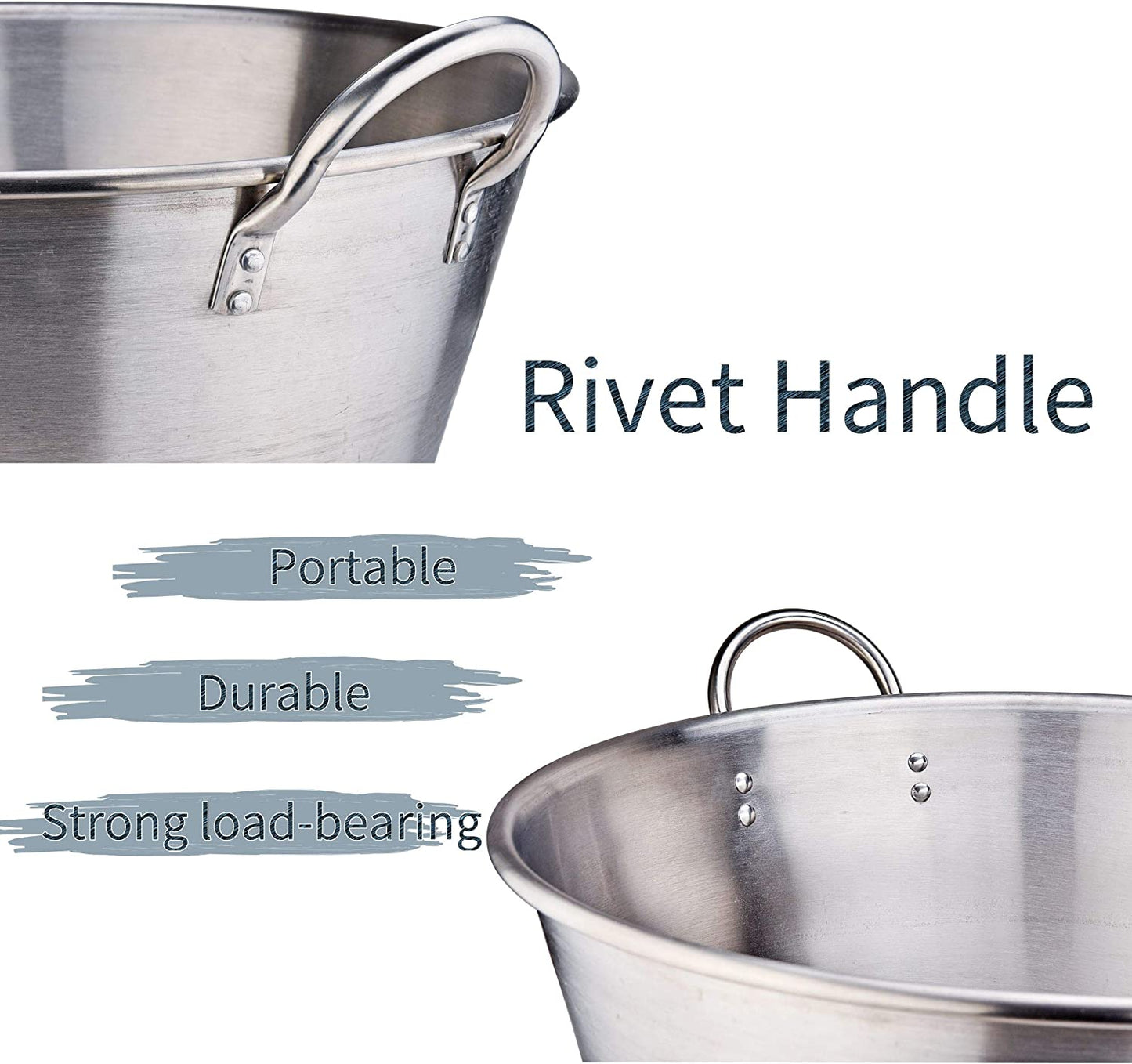 42cm Stainless Steel Cazo With Sandwich Bottom