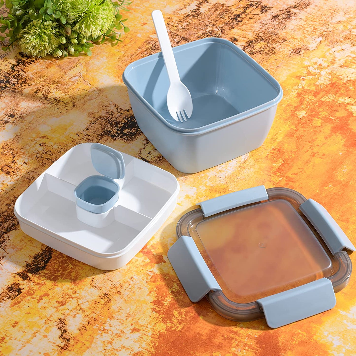 SPICE BY TIA MOWRY Thyme Stackable Bento Lunch Container