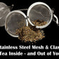 9cm Stainless Steel Tea Ball / Infuser Strainer