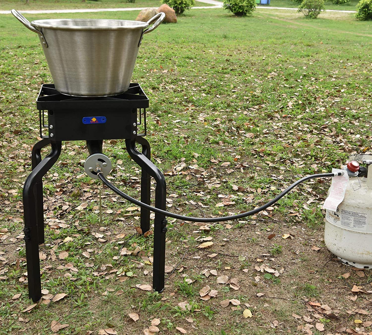 53cm Stainless Steel Cazo With Sandwich Bottom