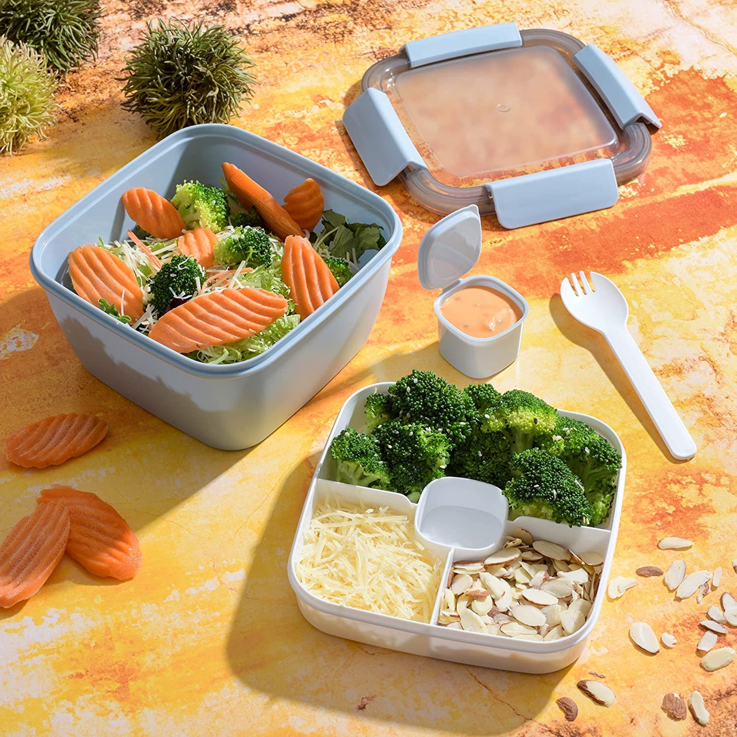 SPICE BY TIA MOWRY Thyme Stackable Bento Lunch Container