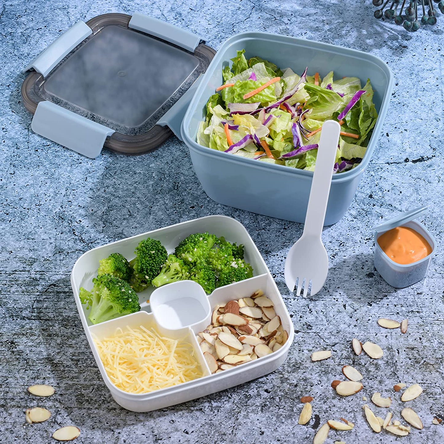 SPICE BY TIA MOWRY Thyme Stackable Bento Lunch Container