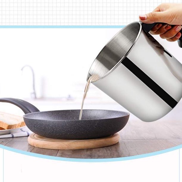 2 QT Stainless Steel Milk Pot