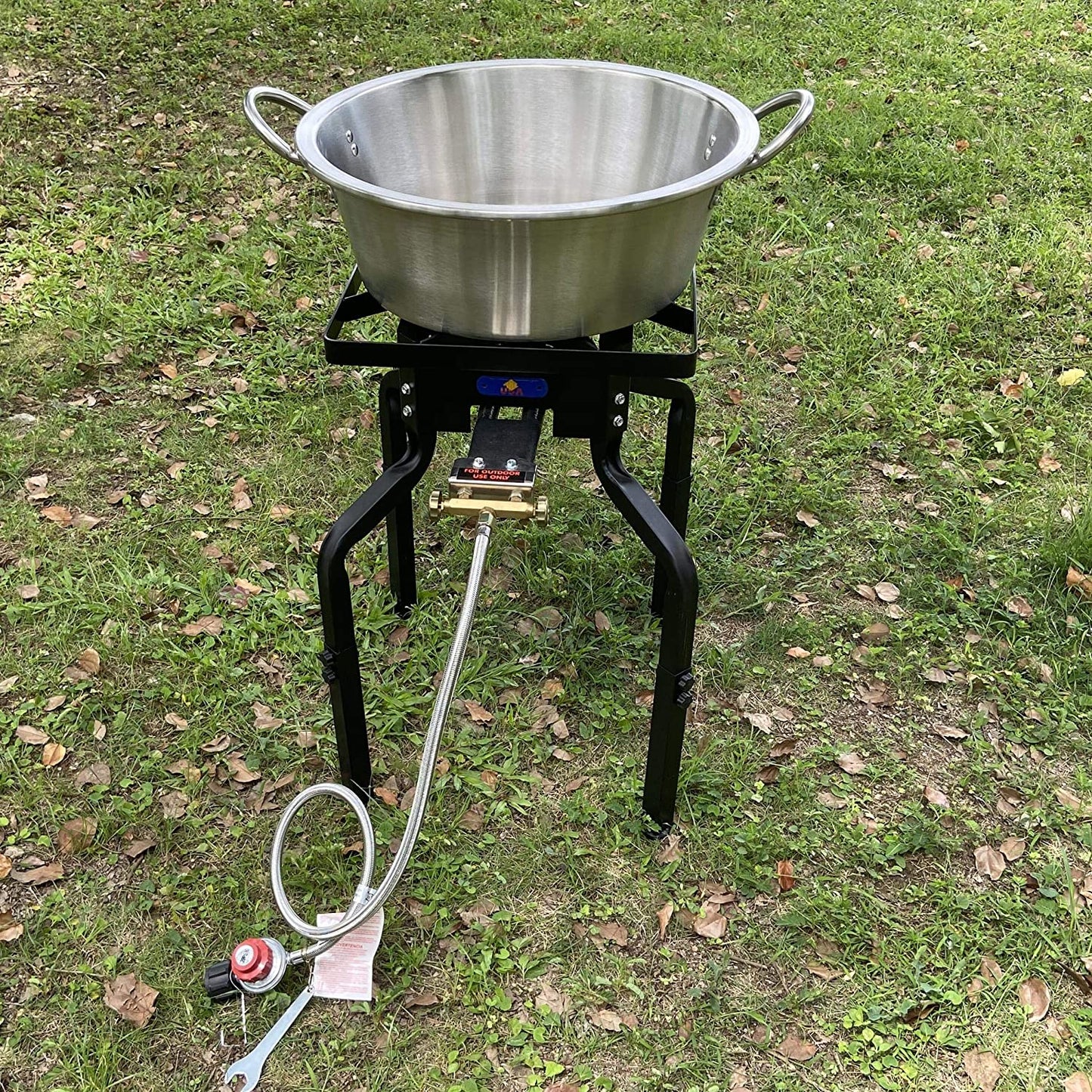 55cm Stainless Steel Cazo With Sandwich Bottom