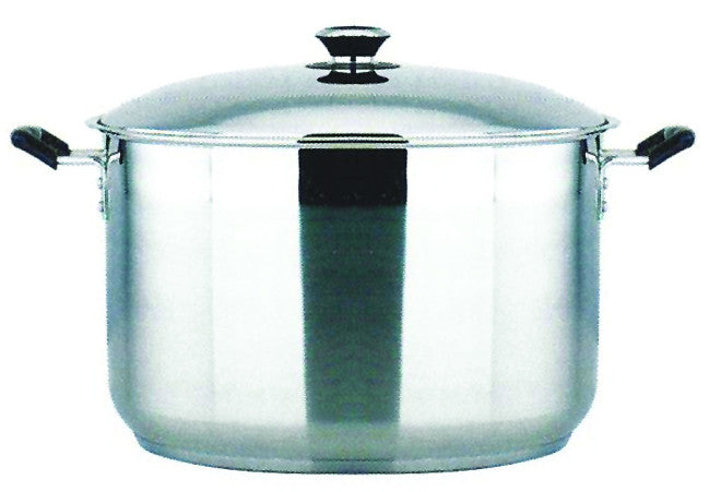 3 PC Stainless Steel 18/10 Induction Stock Pot