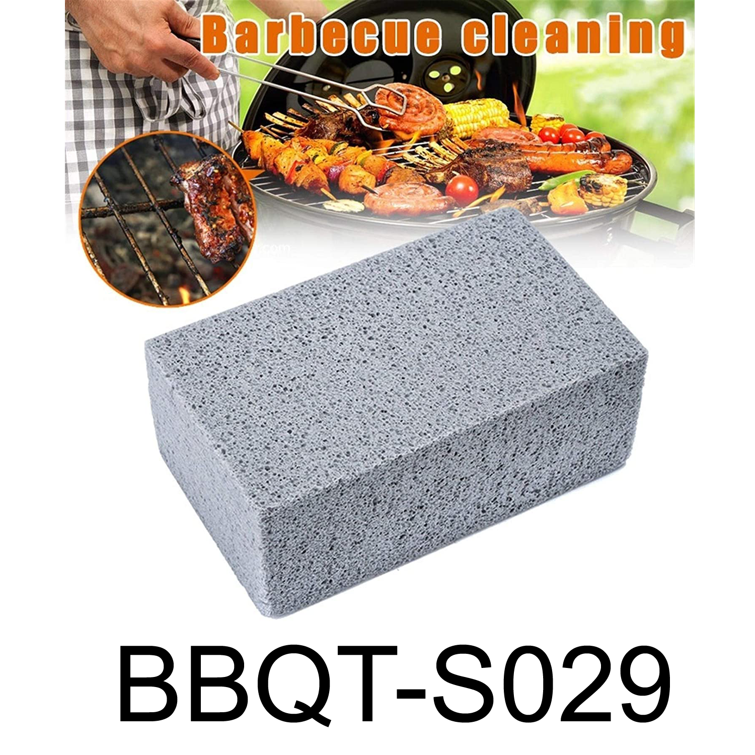 BBQ Grill Cleaning Brick BBQ Stone Grill Barbecue Stone Grill