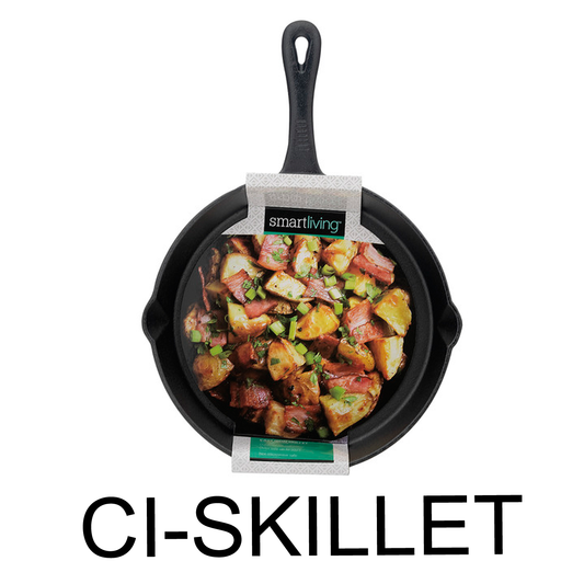 10" Smart Living Cast Iron Skillet