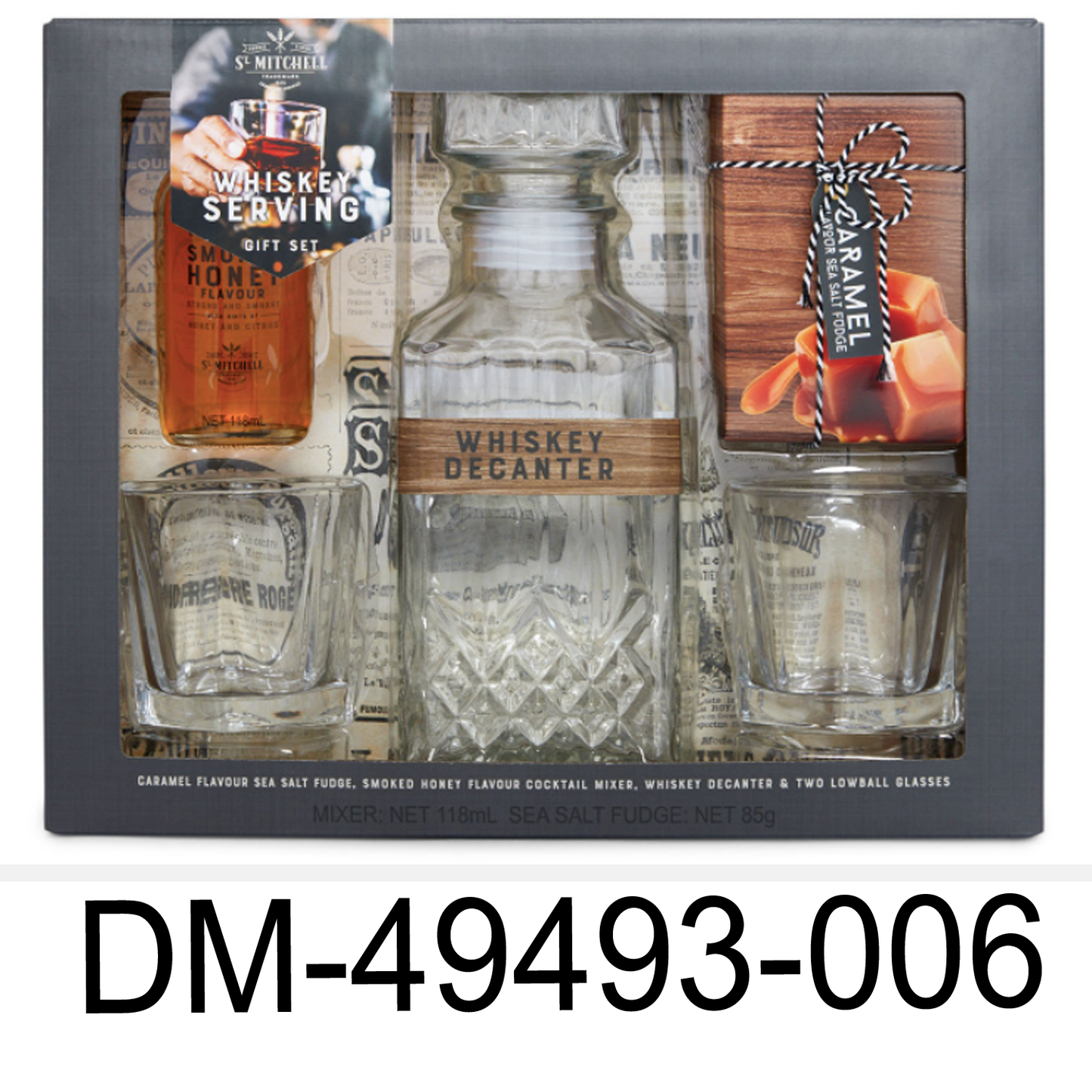 St. Mitchell Whiskey Serving Gift Set