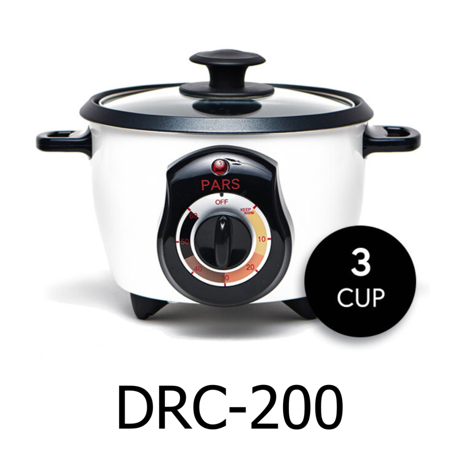 Pars 3 Cup Automatic Persian Rice Cooker — PARS PERSIAN RICE COOKERS