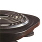 Brentwood Black Single Electric Burner Countertop Range Spiral Coil