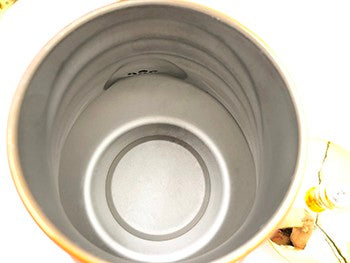 1.1L Classy Tea Kettle With Wavy Gold Design