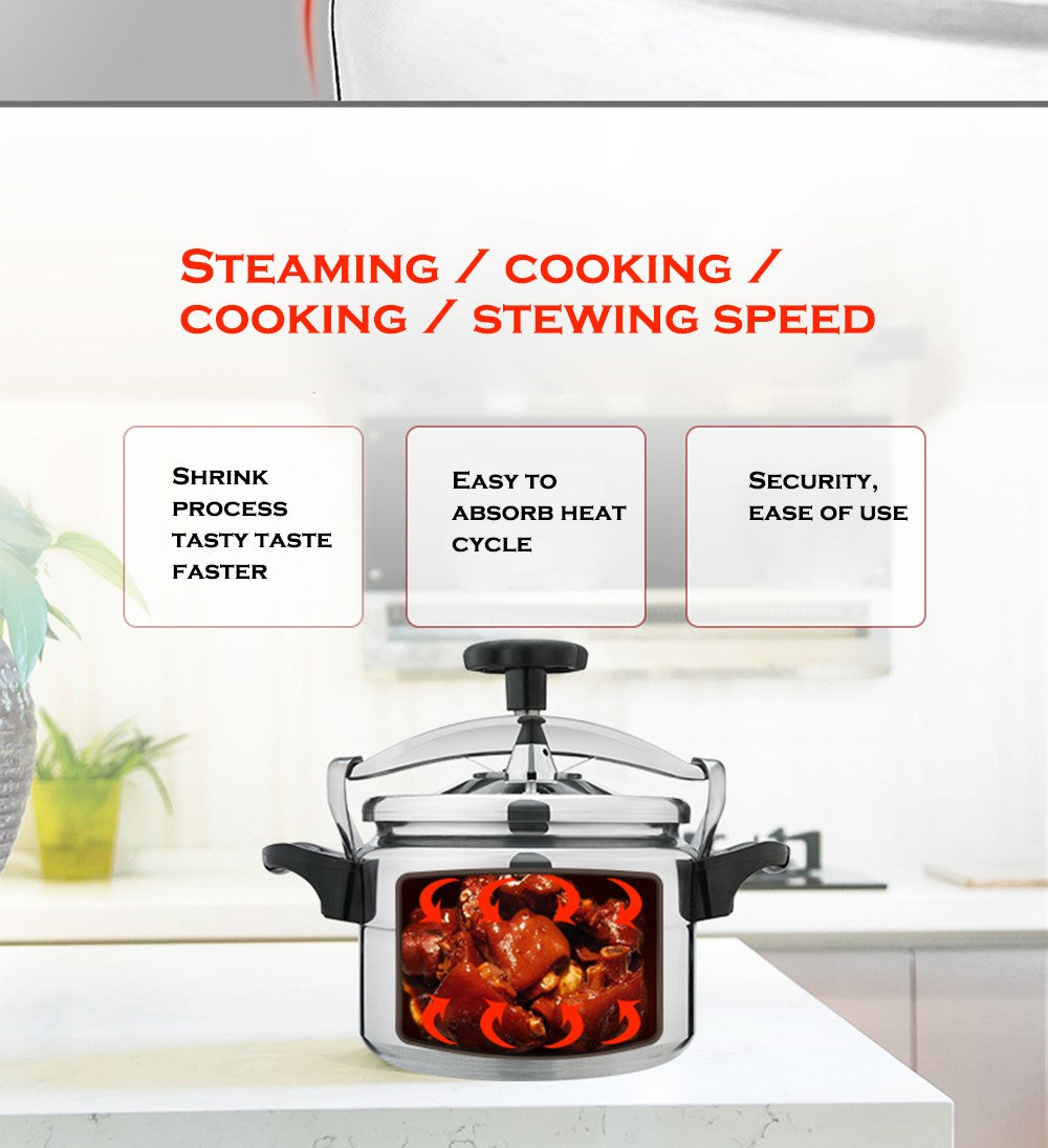 24cm Aluminum Pressure Cooker Soup Pot / Stew Pot Steamer