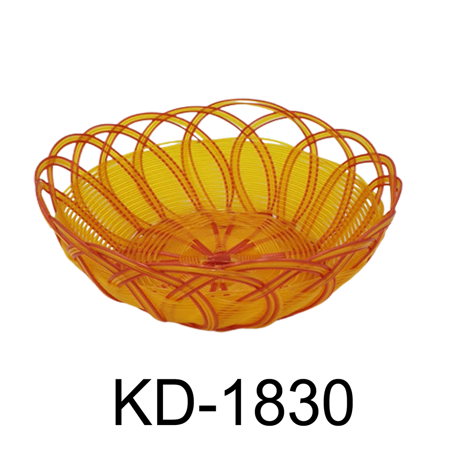 9.25" Eco-friendly Plastic Bread Basket