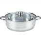 6 QT Stainless Steel 18/10 Induction Low Pot