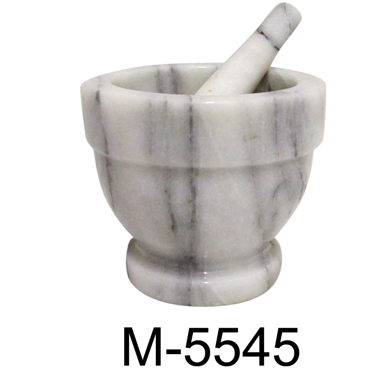 White Marble Mortar & Pestle