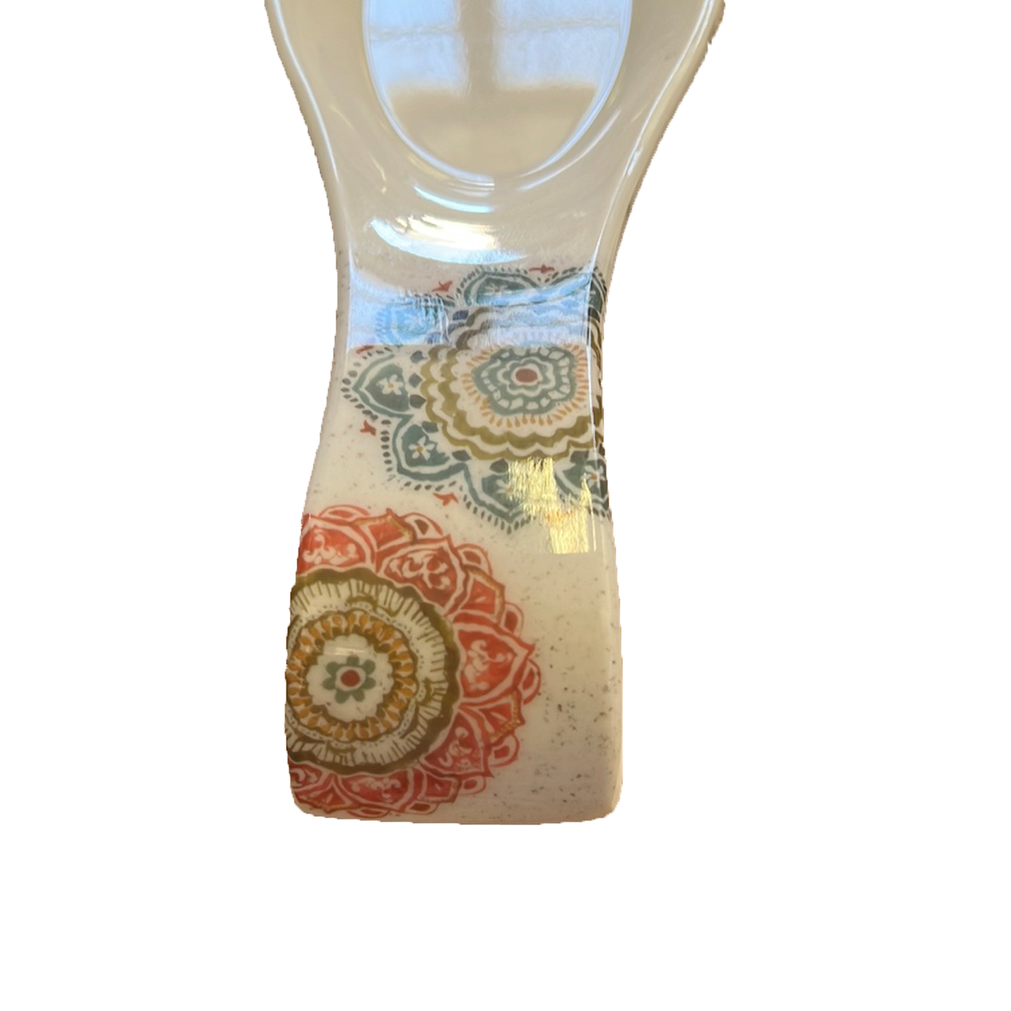 10" Basic Multi-color Pattern Spoon Rest