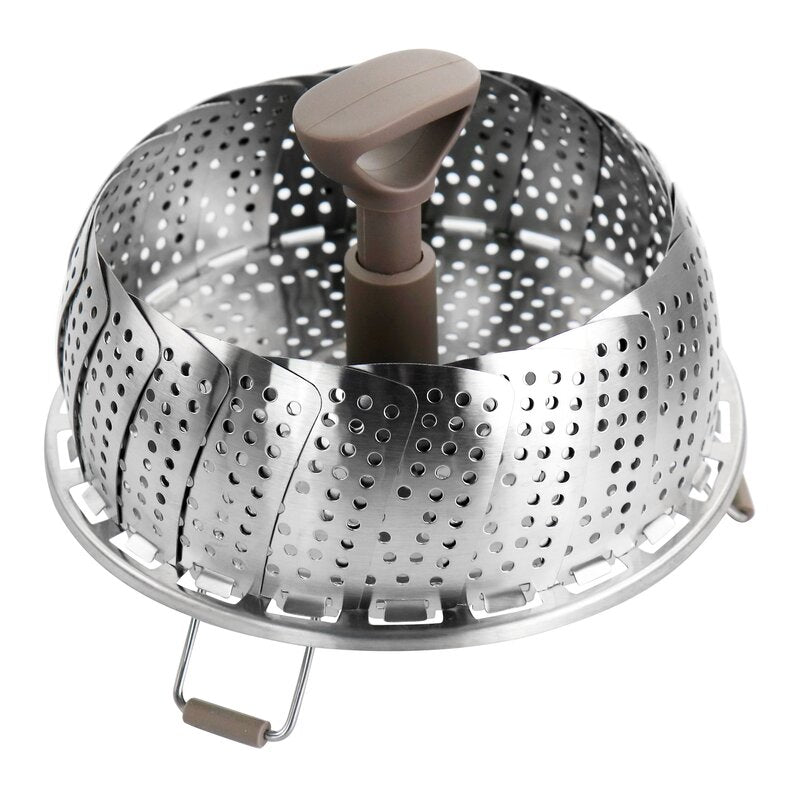 27cm Martha Stewart Stainless Steel Folding Steamer Basket