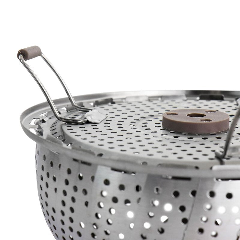 27cm Martha Stewart Stainless Steel Folding Steamer Basket