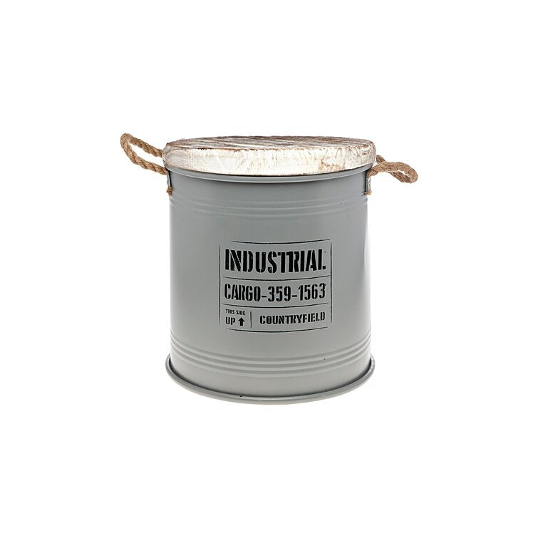 24.65 QT Metal Kitchen Canister