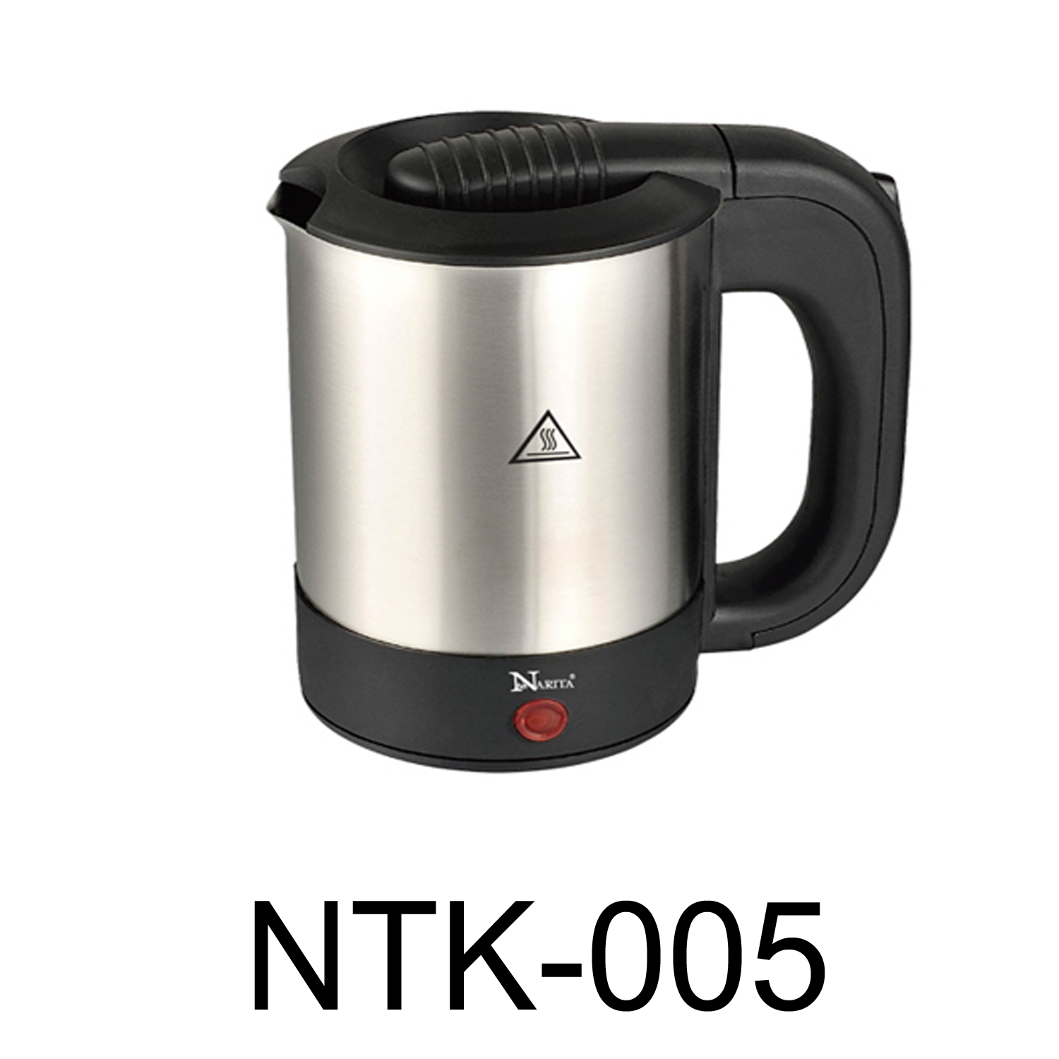 Electric Travel Kettle, Stainless Steel Small Water Kettle, 0.5L