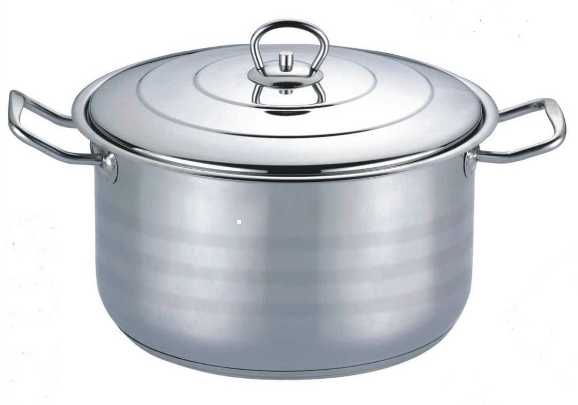 35 QT Stainless Steel 18/10 Induction Stock Pot