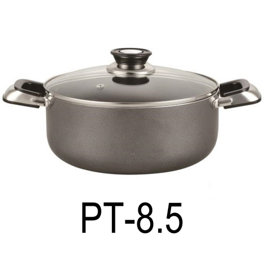 8.5 QT Non-stick Stockpot with Glass Lid