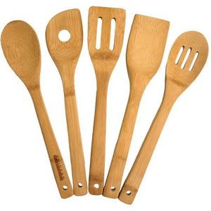 5 PC Bamboo Utensils