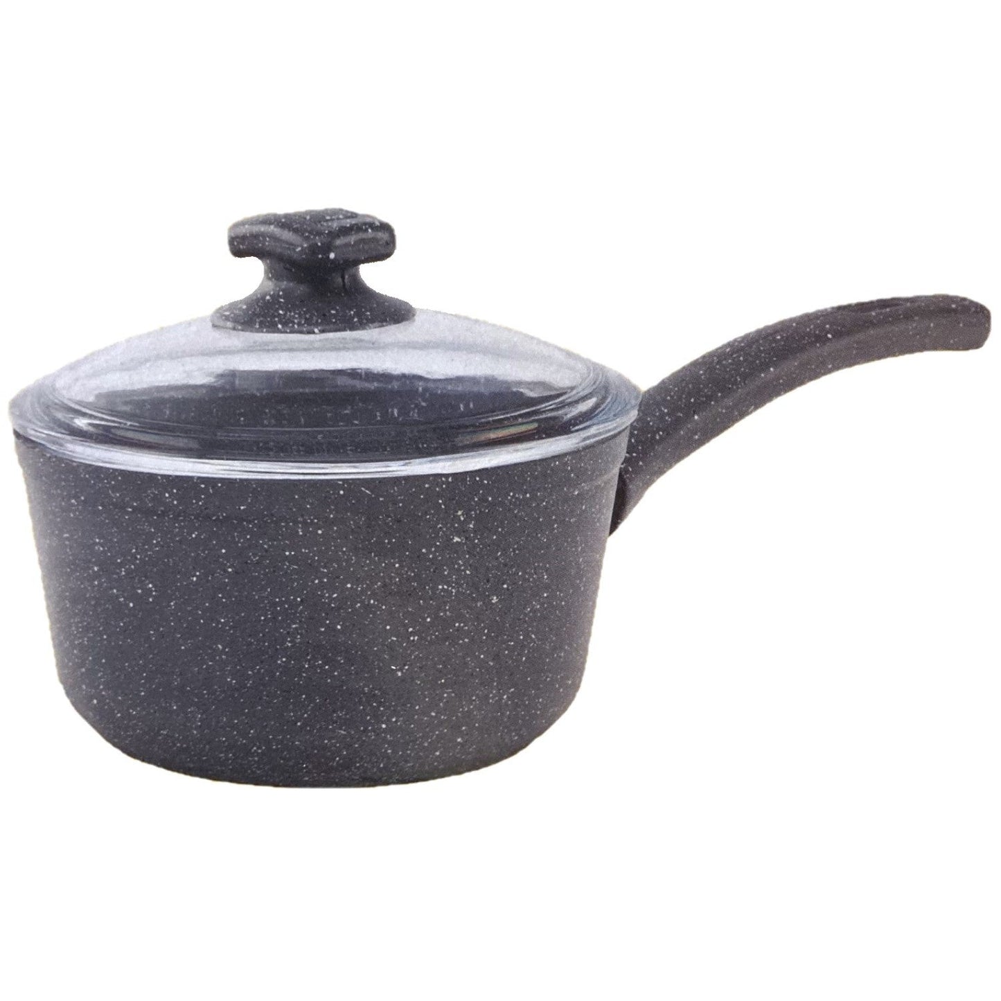 18cm Black Granite Coating Aluminum Sauce Pan