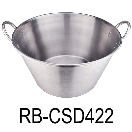 42cm Stainless Steel Carnitas Cazo