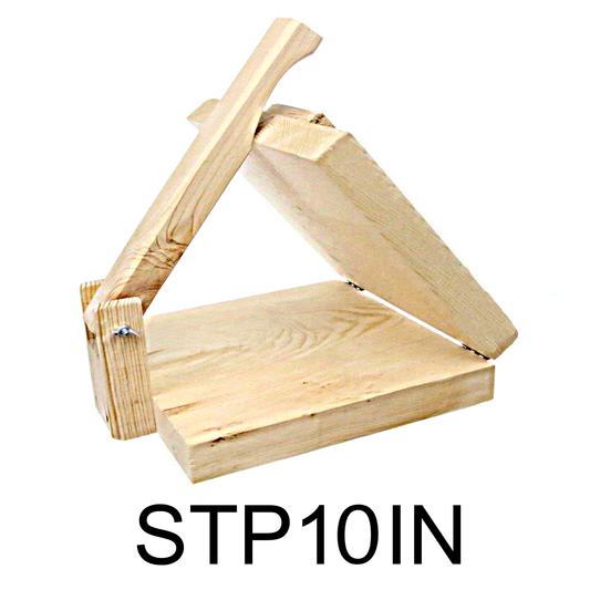 10" Square Wooden Tortilla Press
