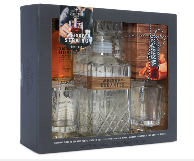 St. Mitchell Whiskey Serving Gift Set