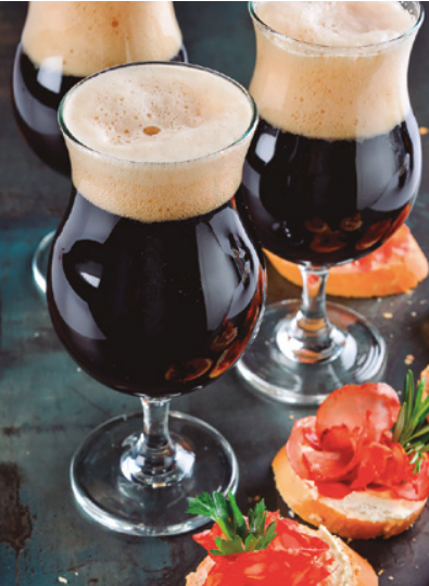 6 PC 17.5 Oz Cristar Praga Glasses