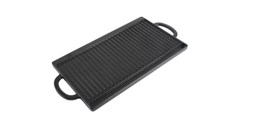 Our Table-Double Burner Reversible Grill/ Griddle