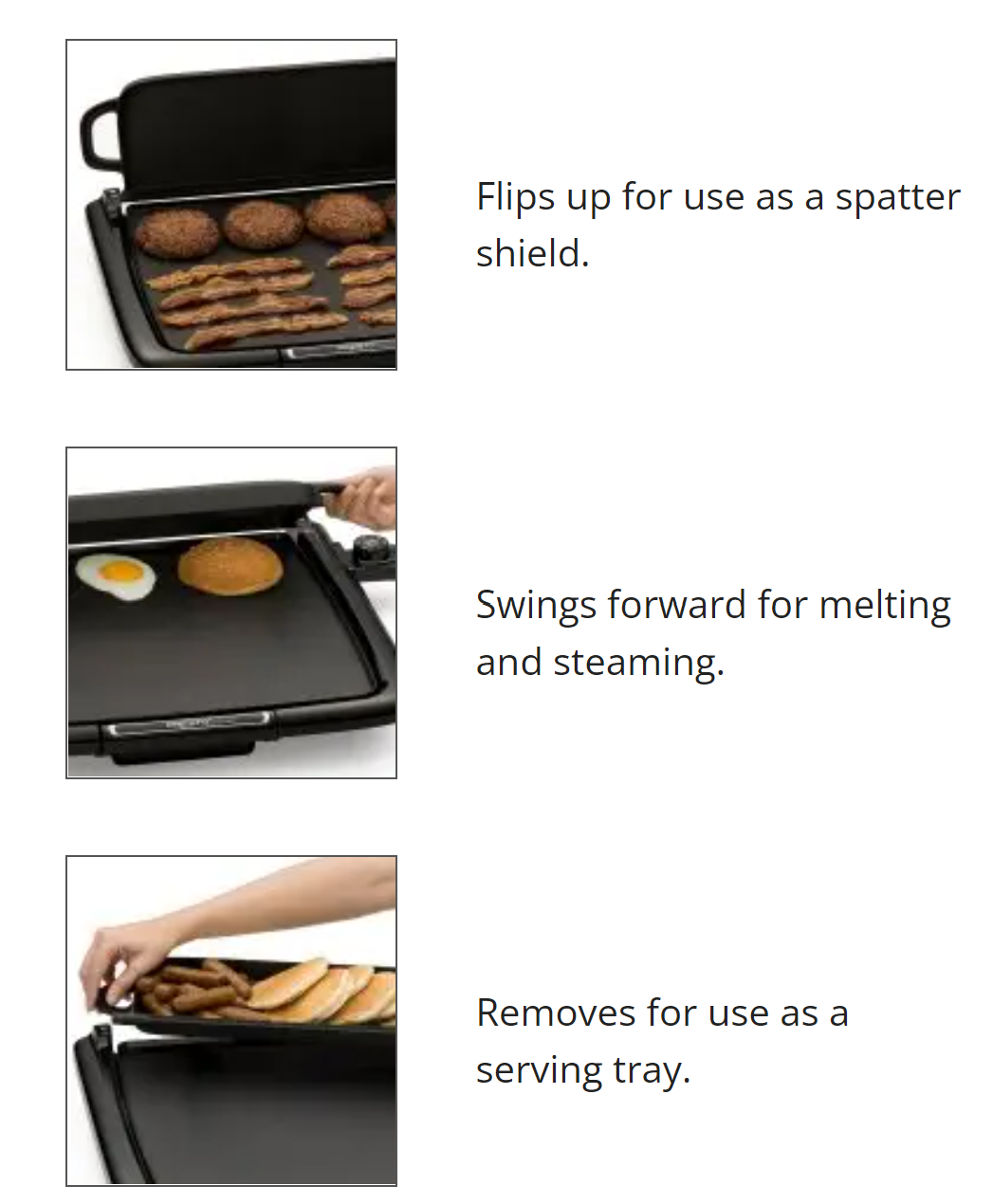 Presto Cool-Touch Electric Griddle Warmer Plus