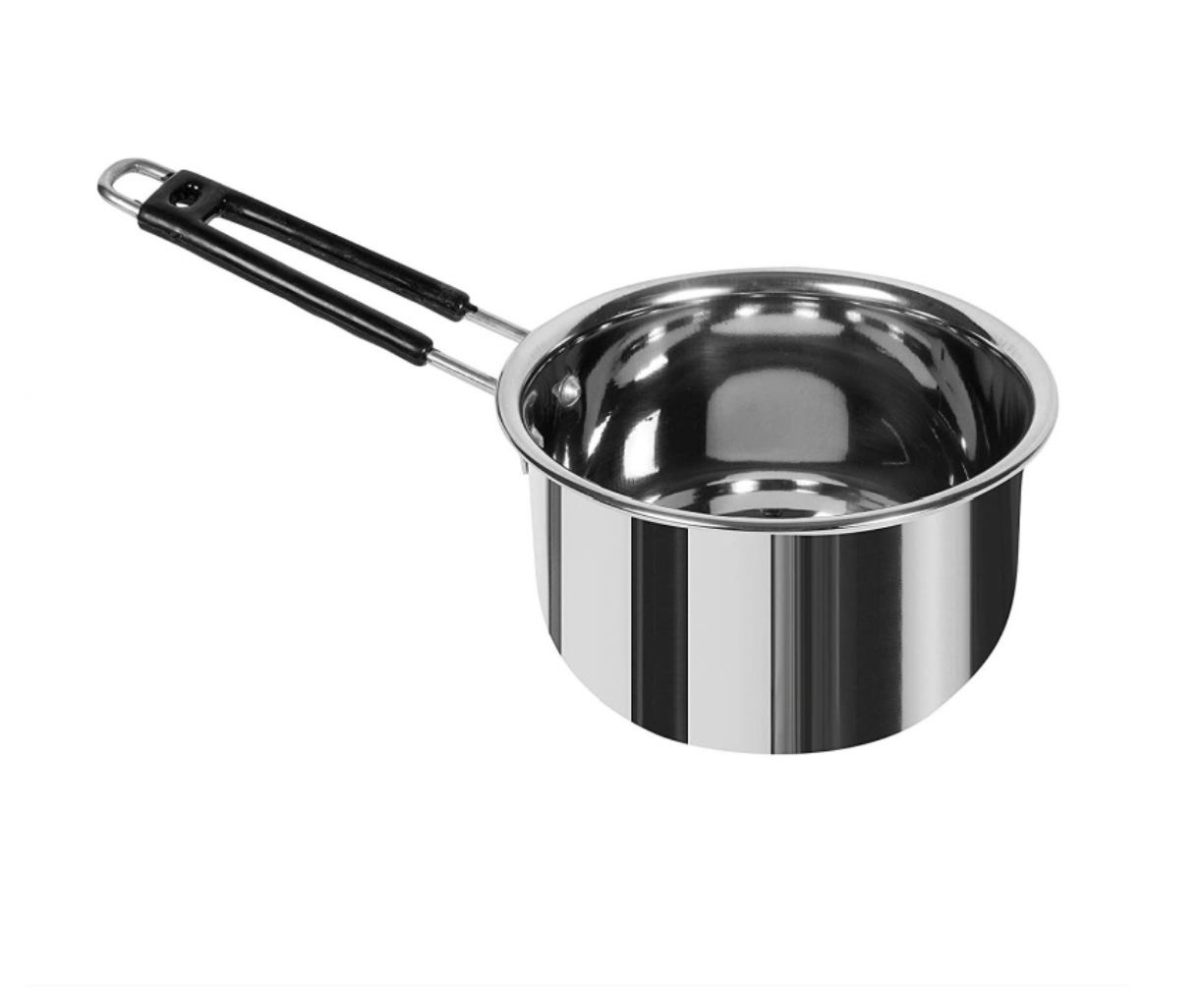 5 PC Stainless Steel Sauce Pan With Handle