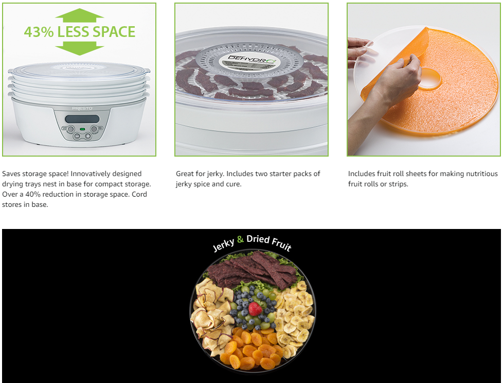 Presto Digital Electric Food Dehydrator