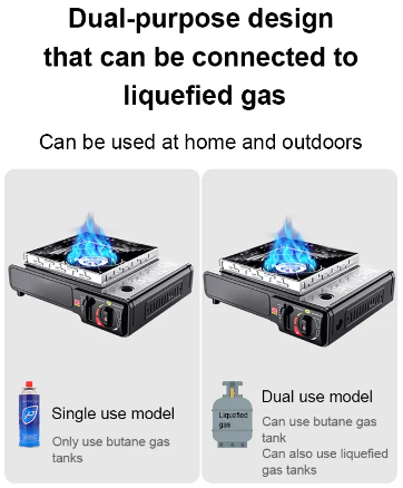 Single Portable Stove Burner With Carrying Case